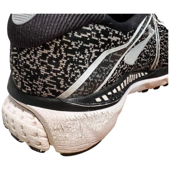 Brooks Adrenaline GTS 20 Men's SZ 11.5 Sneaker Black White Oreo READ Need Insole - Picture 12 of 16